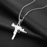 Submachine Gun Necklace