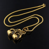 Boxing Glove Necklace