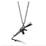 Submachine Gun Necklace