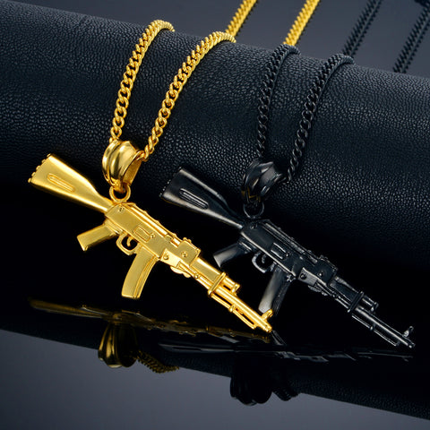 AK47 Gun Necklace